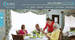 Desktop Screenshot of olneymemorycare.com